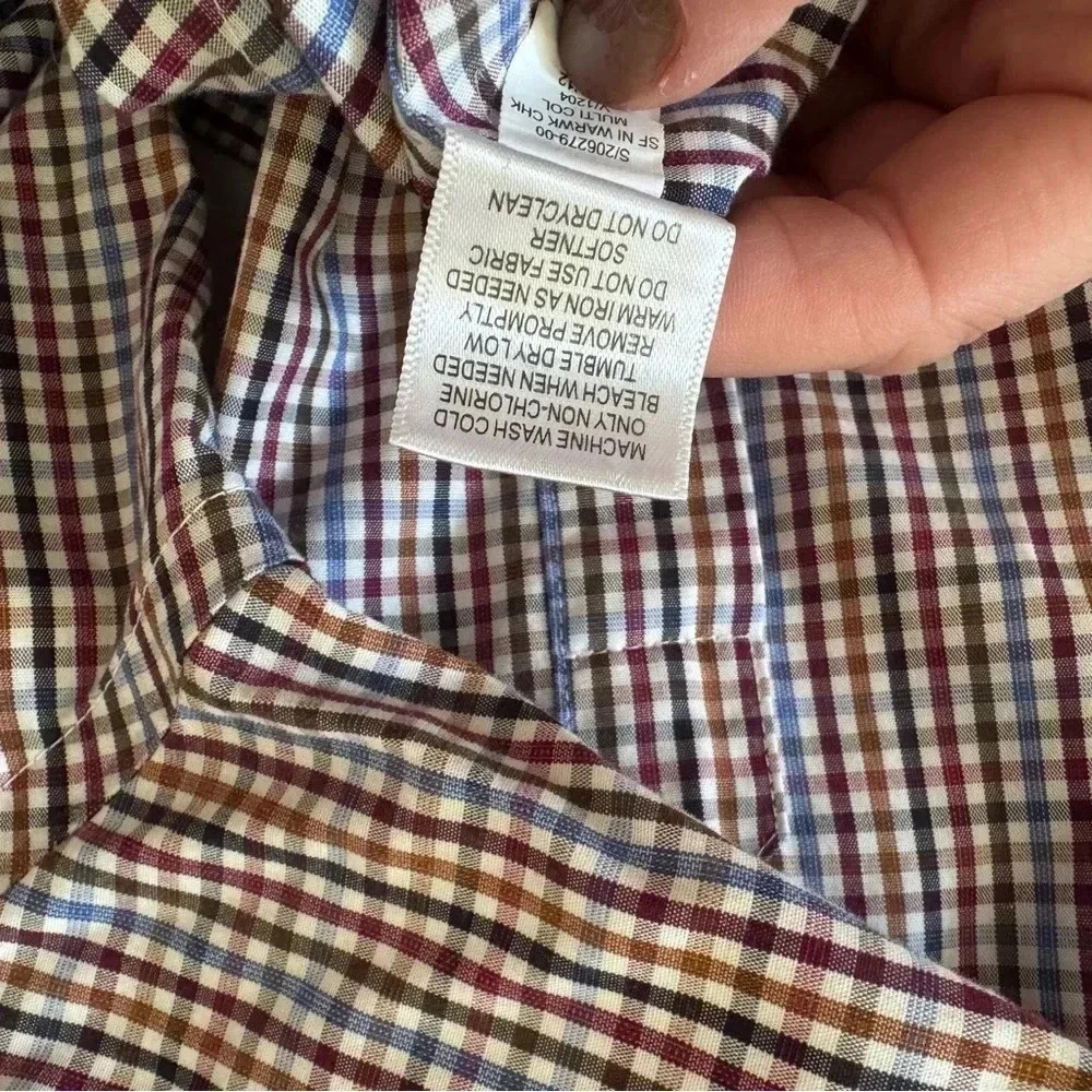 Banana Republic Oxford Shirt Slim Fit Mens Size L - Picture 5 of 6